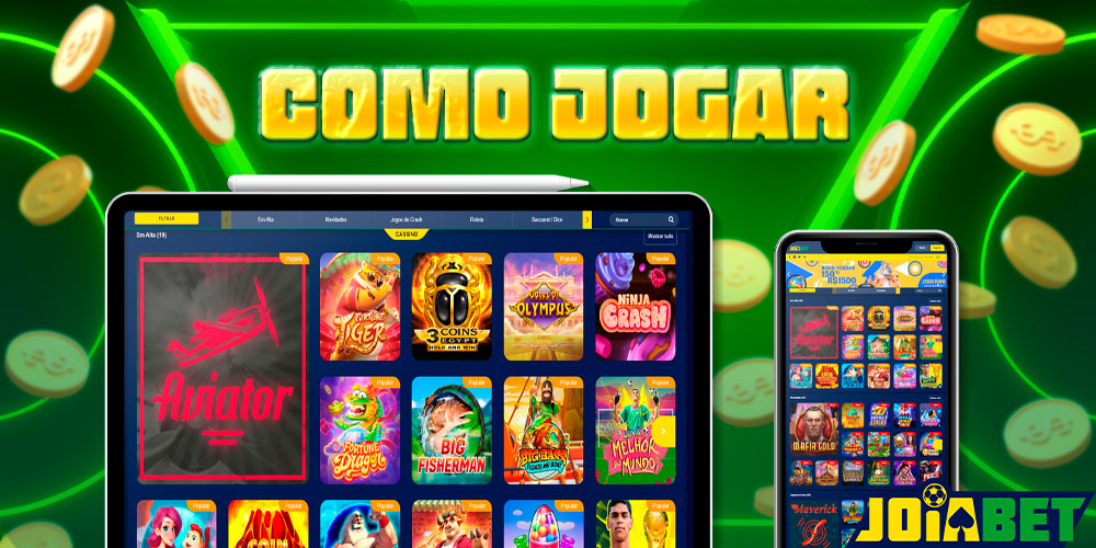 Como jogar jogos de cassino e apostar no seu dispositivo móvel